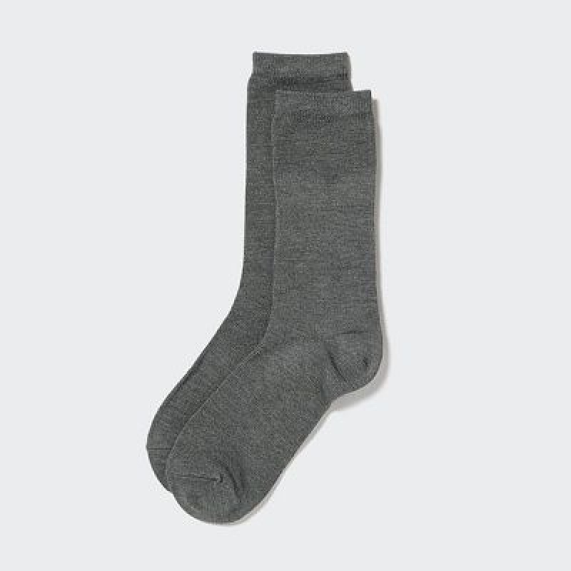 Uniqlo HEATTECH Sokker Dame Grå | 7373130