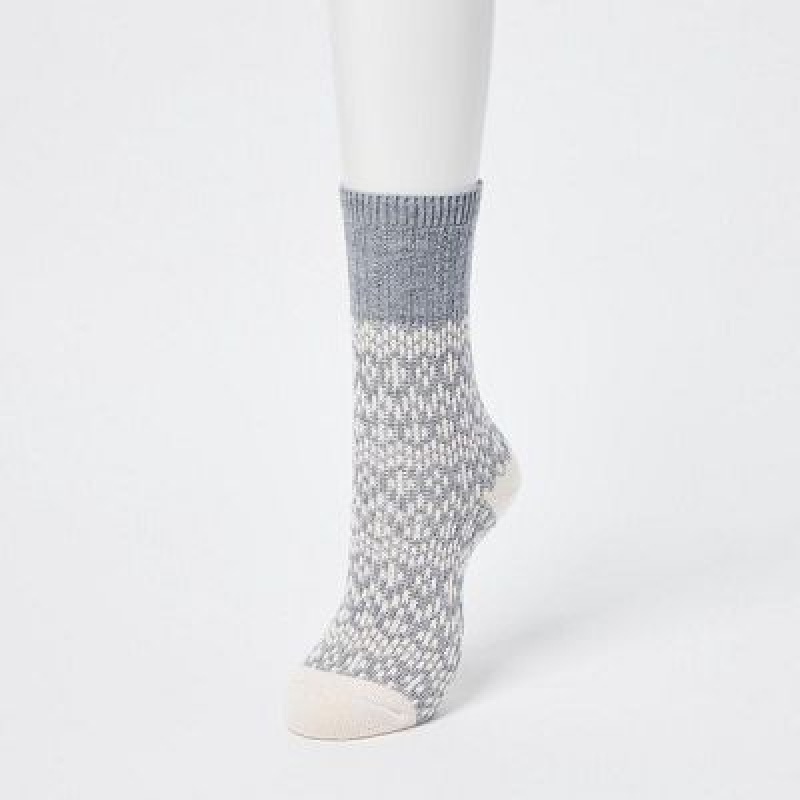 Uniqlo HEATTECH Sokker Dame Grå | 9718798