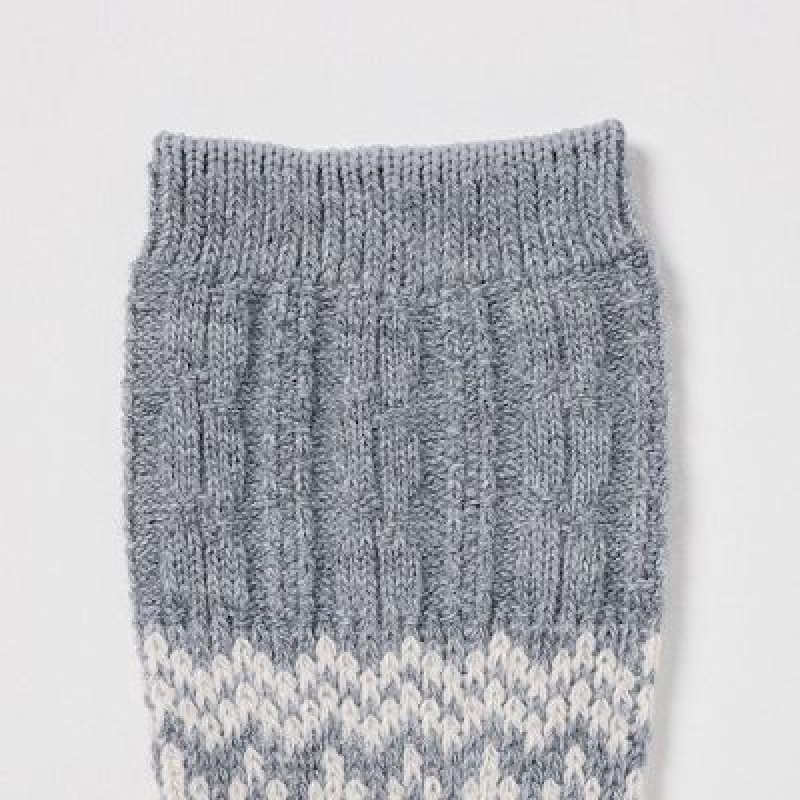 Uniqlo HEATTECH Sokker Dame Grå | 9718798