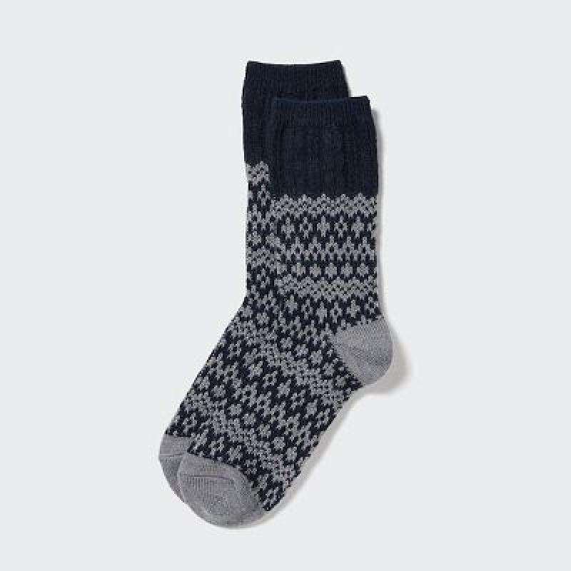Uniqlo HEATTECH Sokker Dame Mørkeblå | 2409473