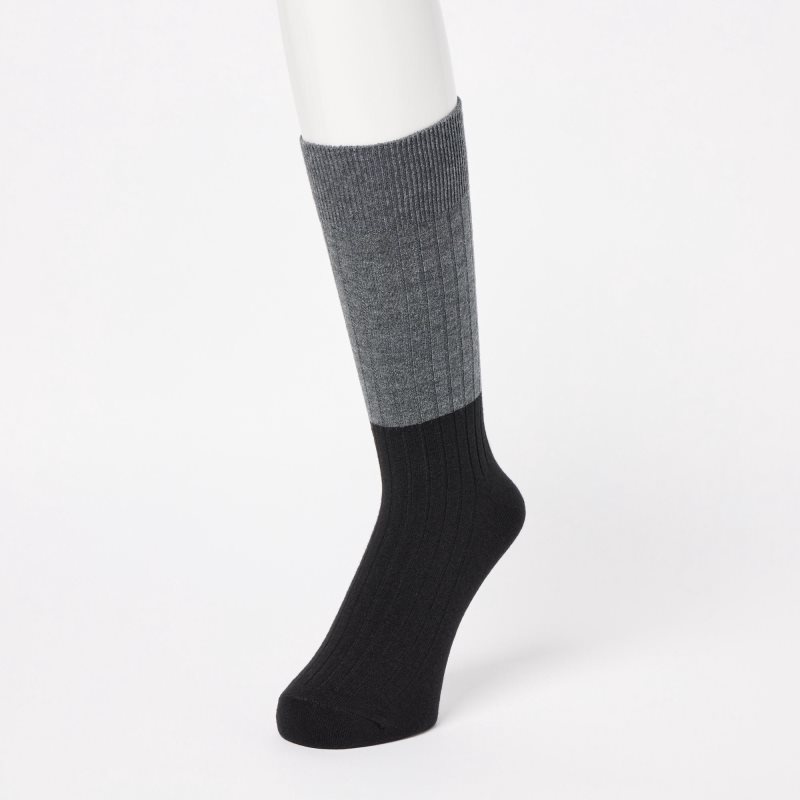 Uniqlo HEATTECH Sokker Herre Sort | 2358904