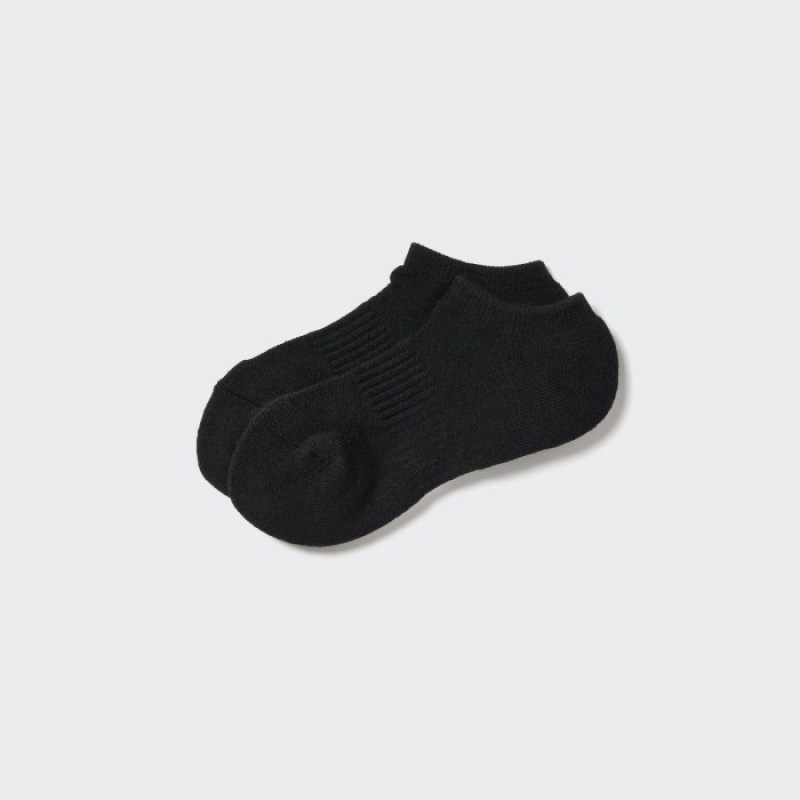 Uniqlo Heattech Short Sokker Dame Sort | 2870482