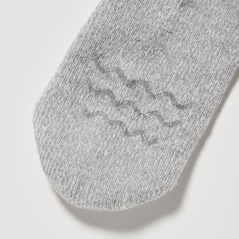 Uniqlo Heattech Soft Pile Heather Sokker Herre Grå | 5075177