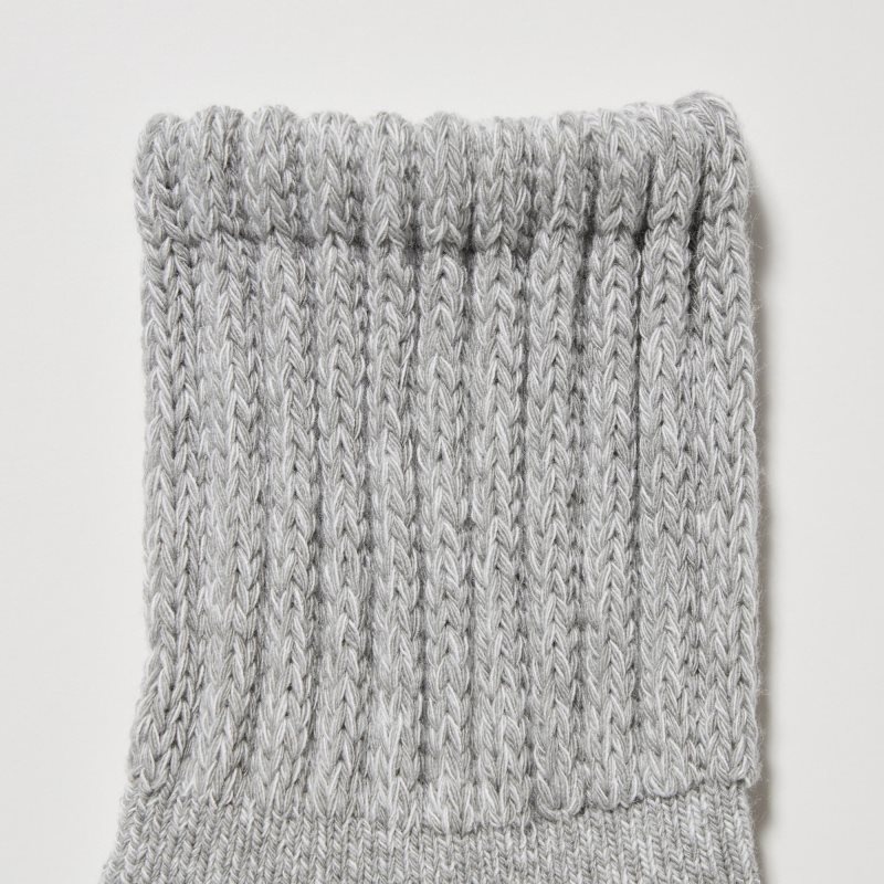 Uniqlo Heattech Soft Pile Heather Sokker Herre Grå | 5075177