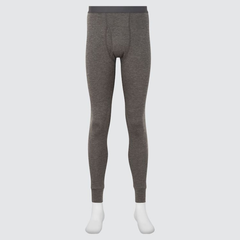 Uniqlo Heattech Thermal Tights Herre Grå | 5227749