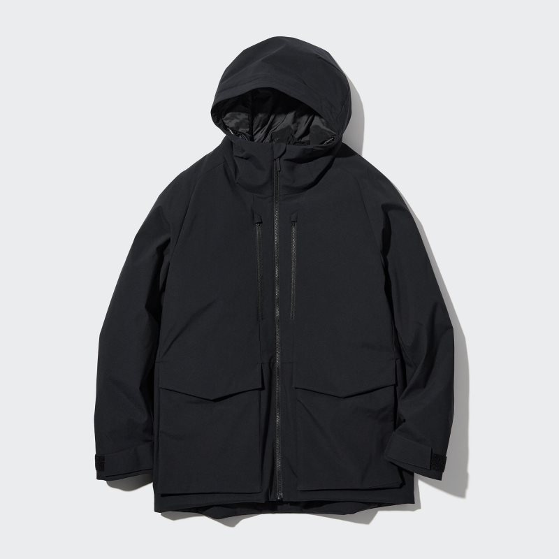 Uniqlo Hybrid Down 3d Cut Parka Herre Beige | 9140060