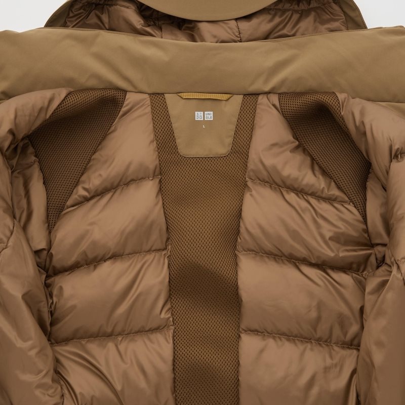 Uniqlo Hybrid Down Parka Herre Sort | 9525480