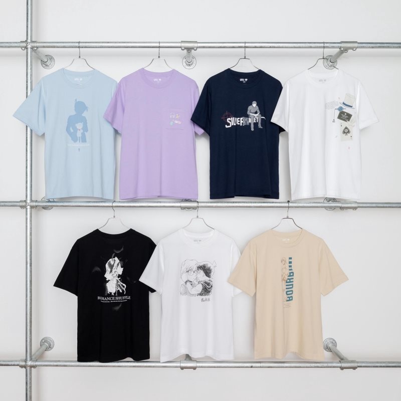 Uniqlo Introduction Of Detective Conan Case Closed Ut Short-sleeve Graphic T Shirts Herre Mørkeblå | 677705