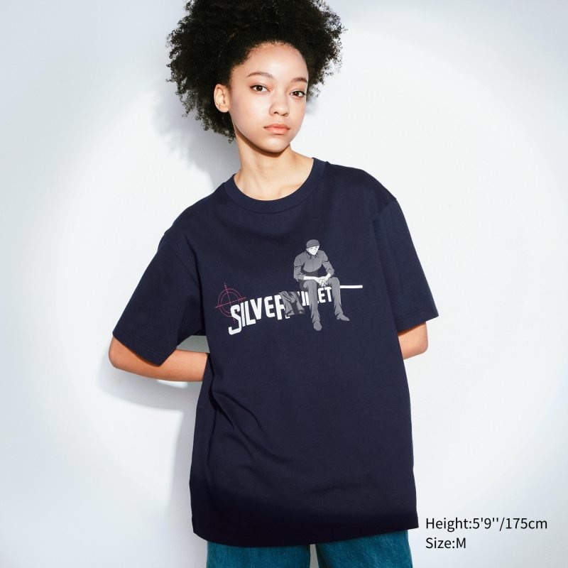 Uniqlo Introduction Of Detective Conan Case Closed Ut Short-sleeve Graphic T Shirts Herre Mørkeblå | 677705
