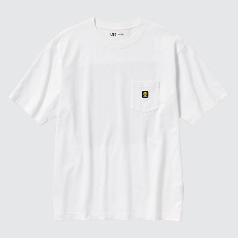 Uniqlo Keith Haring UT Short Sleeve T Shirts Dame Hvide | 4697869