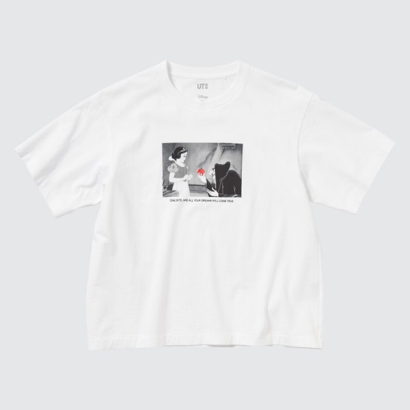 Uniqlo Magic For All Favorites UT Short-Sleeve T Shirts Dame Hvide | 2317209