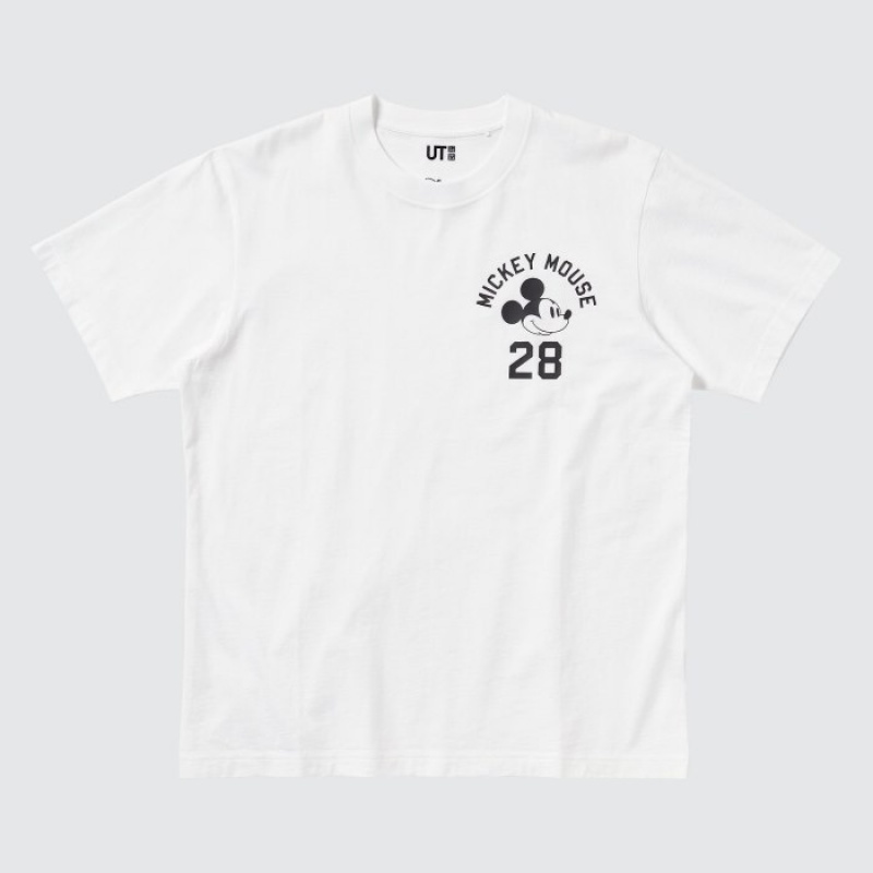 Uniqlo Magic For All Favorites UT Short-Sleeve T Shirts Dame Hvide | 2647448