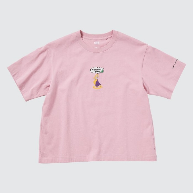 Uniqlo Magic For All Favorites UT Short-Sleeve T Shirts Dame Lilla | 9831945