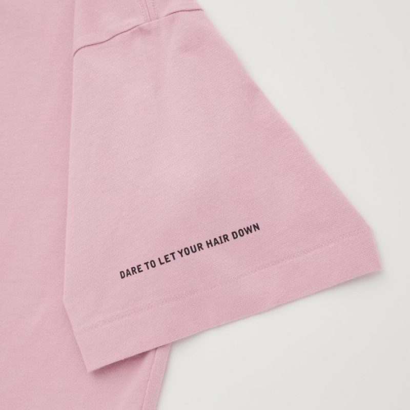 Uniqlo Magic For All Favorites UT Short-Sleeve T Shirts Dame Lilla | 9831945