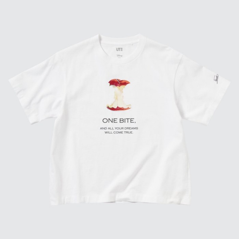 Uniqlo Magic For All Favorites UT Short-Sleeve T Shirts Dame Hvide | 1239860
