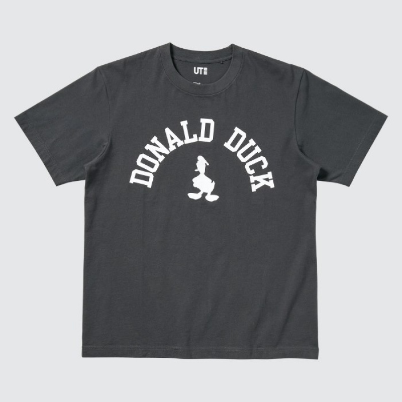 Uniqlo Magic For All Favorites UT Short-Sleeve T Shirts Dame Grå | 13800