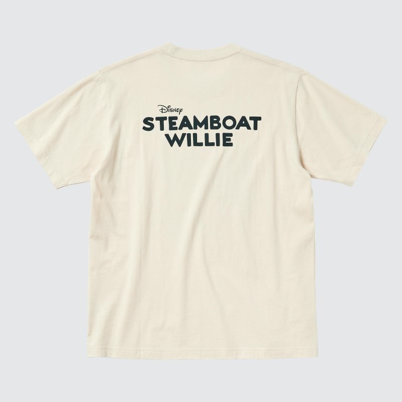 Uniqlo Magic For All Favorites Ut Short-sleeve Graphic T Shirts Herre Beige | 3677732