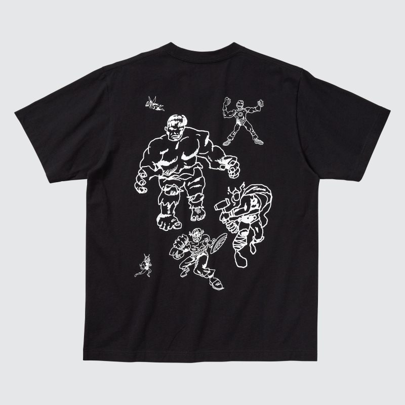 Uniqlo Magic For All Favorites Ut Short-sleeve Graphic T Shirts Herre Sort | 801682