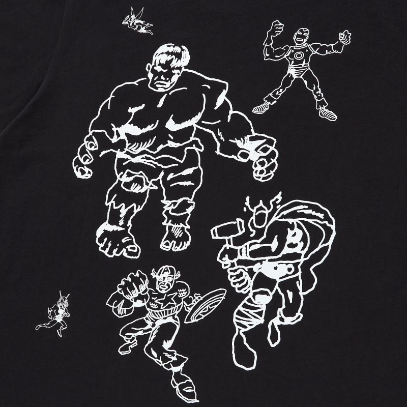Uniqlo Magic For All Favorites Ut Short-sleeve Graphic T Shirts Herre Sort | 801682