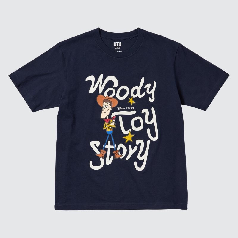 Uniqlo Magic For All Timeless Favorites Ut Short-sleeve Graphic T Shirts Herre Mørkeblå | 8314921