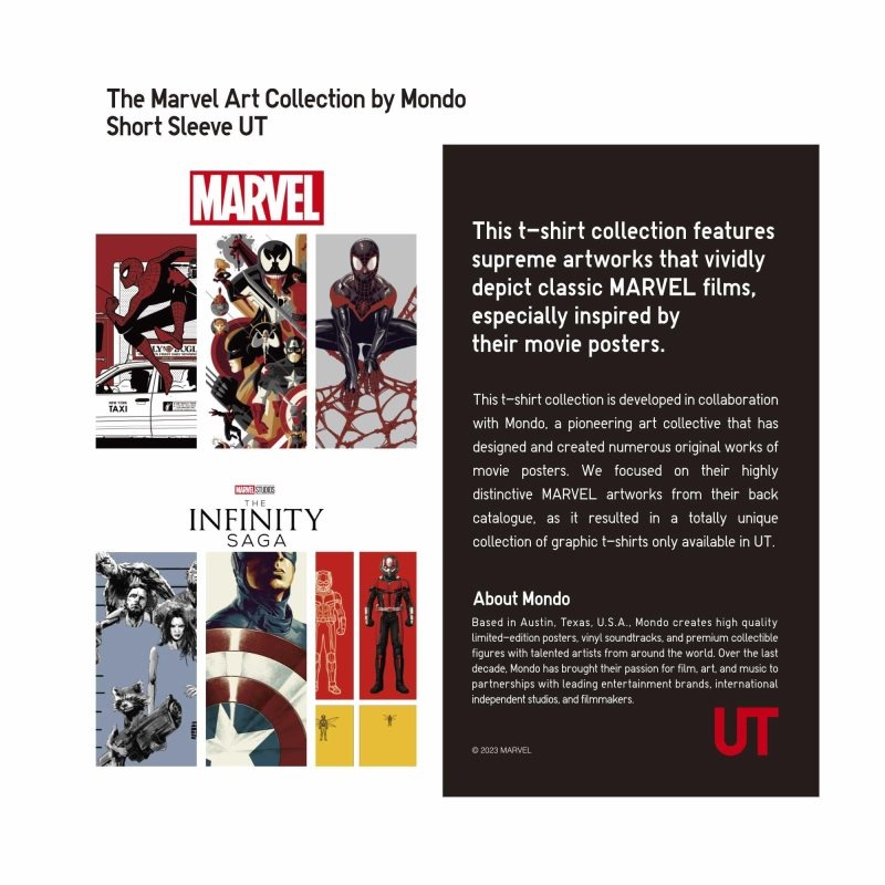 Uniqlo Marvel Art Collection By Mondo Ut Short Sleeve Graphic T Shirts Herre Hvide | 2091589