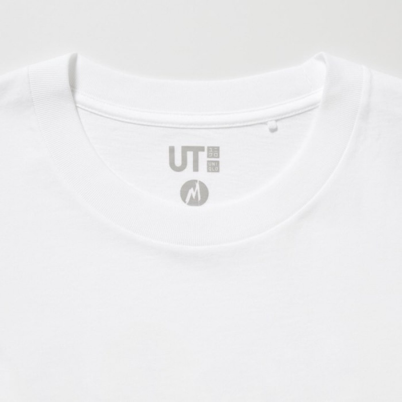 Uniqlo Marvel Art Collection by Mondo UT Short-Sleeve T Shirts Dame Hvide | 1121177