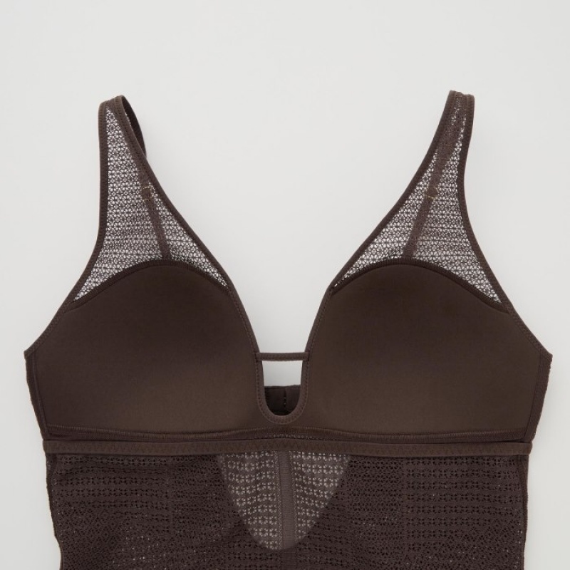 Uniqlo Mesh Bodystocking Dame Sort | 2639282
