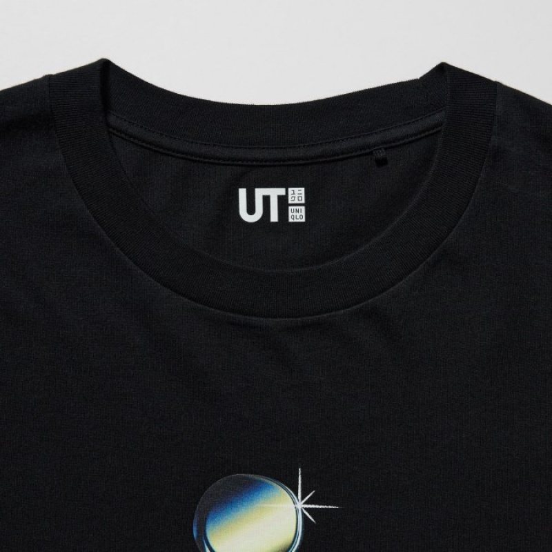 Uniqlo Mickey Stands UT Short Sleeve T Shirts Dame Sort | 8214852