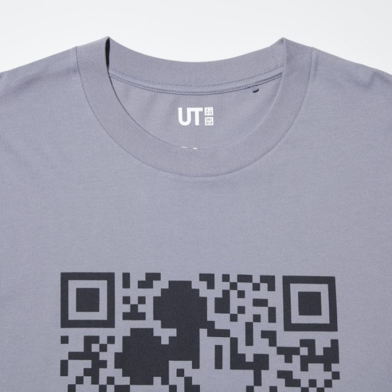 Uniqlo Mickey Stands UT Short Sleeve T Shirts Dame Grå | 5565260