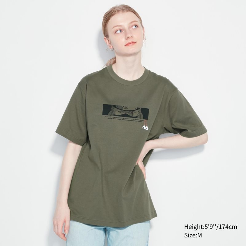 Uniqlo Naruto Ut Short-sleeve Graphic Kakashi Hatake T Shirts Herre Olivengrøn | 8460702