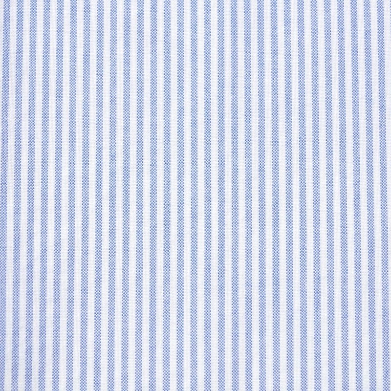 Uniqlo Oxford Striped Slim-fit Long-sleeve Skjorte Herre Blå | 8082188