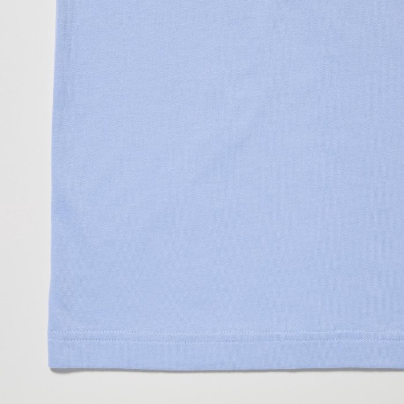 Uniqlo PEACE FOR ALL Short-Sleeve Graphic Dick Bruna T Shirts Dame Blå | 4888623