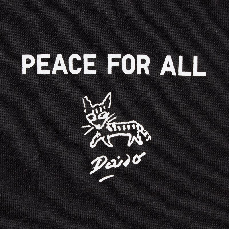 Uniqlo Peace For All Daido Moriyama Short-sleeve Graphic T Shirts Herre Sort | 1051918