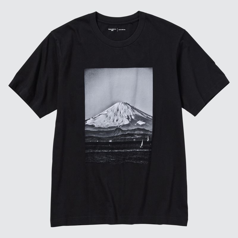Uniqlo Peace For All Daido Moriyama Short-sleeve Graphic T Shirts Herre Sort | 1051918