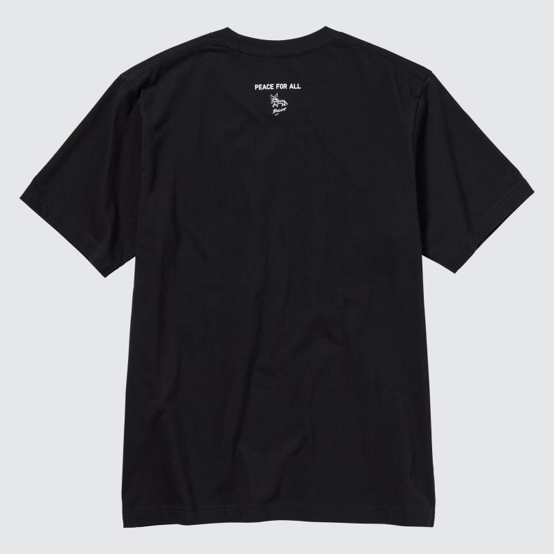 Uniqlo Peace For All Daido Moriyama Short-sleeve Graphic T Shirts Herre Sort | 1051918