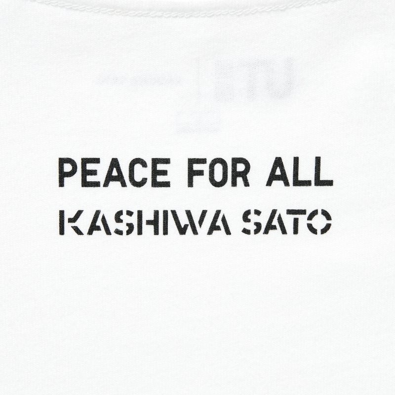 Uniqlo Peace For All Kashiwa Sato Short-sleeve Graphic T Shirts Herre Hvide | 9293974