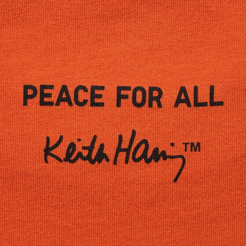 Uniqlo Peace For All Keith Haring Short-sleeve Graphic T Shirts Herre Orange | 9824144