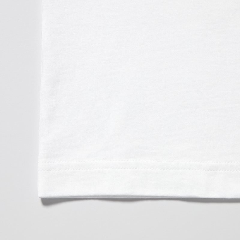 Uniqlo Peace For All Roger Federer Short-sleeve Graphic T Shirts Herre Hvide | 618934