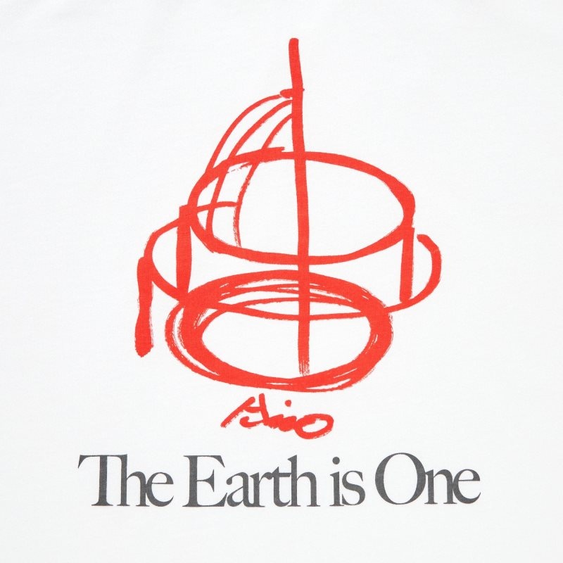 Uniqlo Peace For All Ut Tadao Ando Short-sleeve Graphic T Shirts Herre Hvide | 8443907