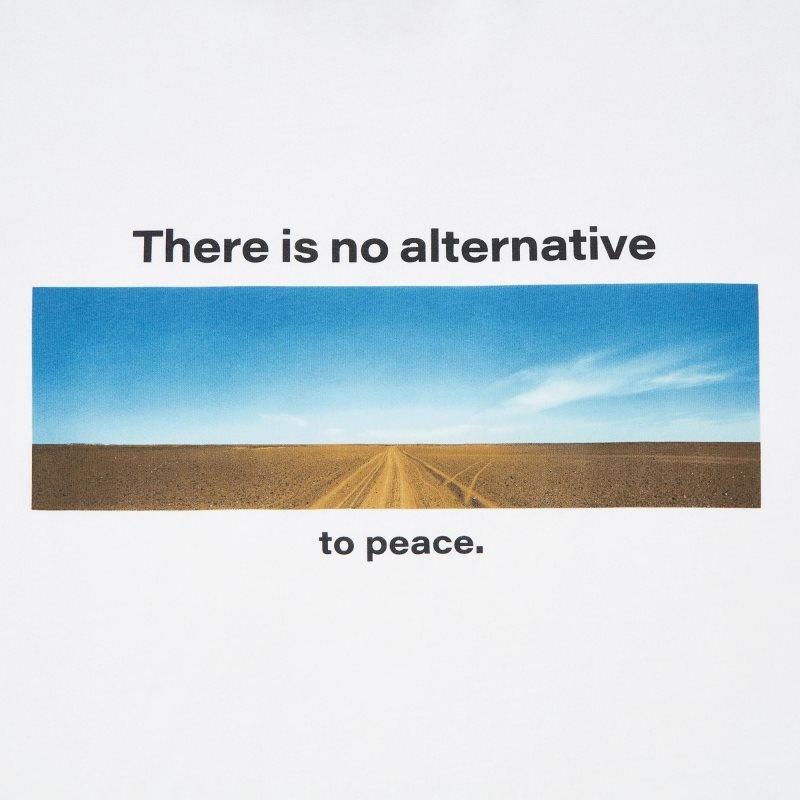Uniqlo Peace For All Wim Wenders Short-sleeve Graphic T Shirts Herre Hvide | 6415345