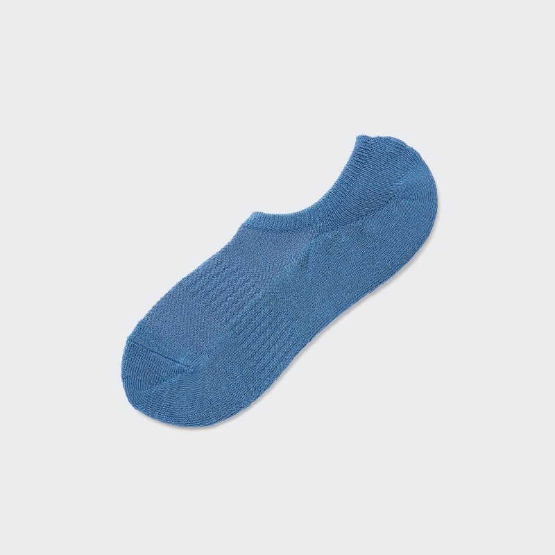 Uniqlo Pile Low Cut Sokker Herre Blå | 5258875
