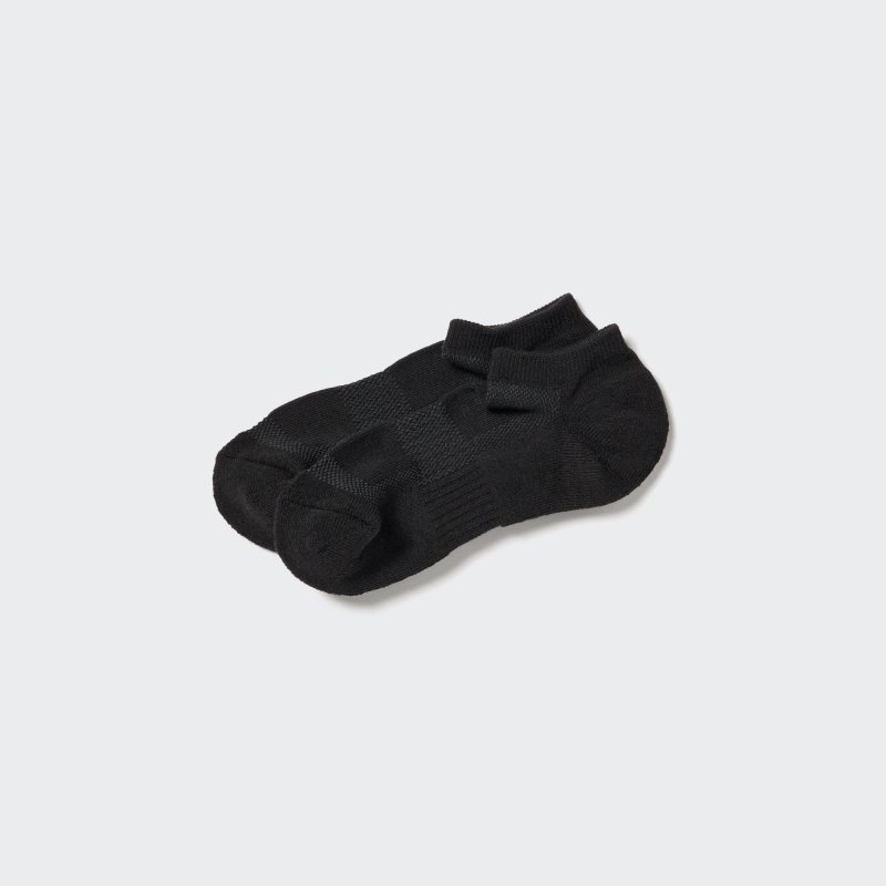Uniqlo Pile Mesh Short Sokker Herre Sort | 4677104