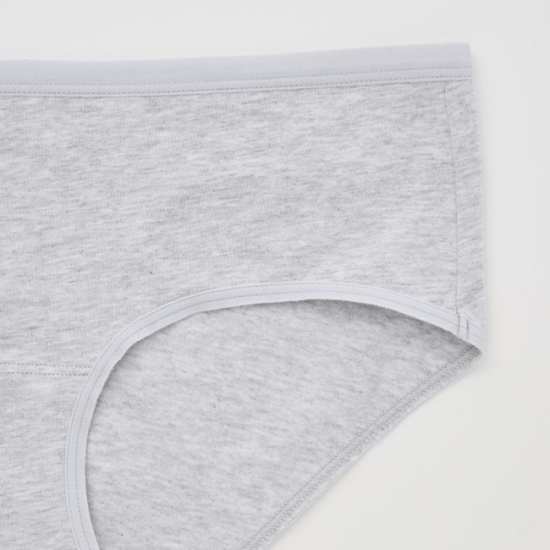 Uniqlo Plain Hip Huggers Trusser Dame Hvide | 6001664