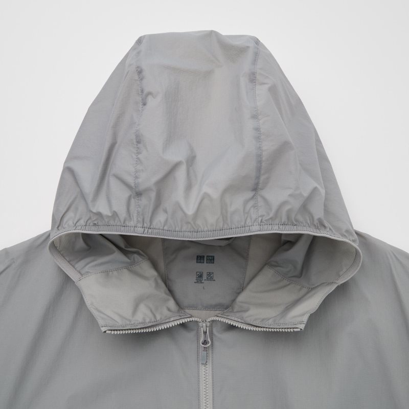 Uniqlo Pocketable Uv Protection 3d Cut Parka Herre Sort | 5671623