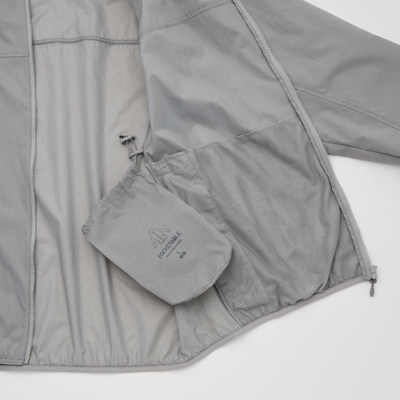 Uniqlo Pocketable Uv Protection 3d Cut Parka Herre Sort | 5671623