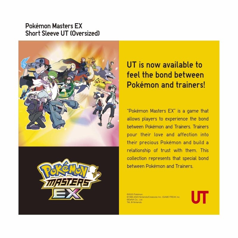 Uniqlo Pokémon Masters Ex Ut Oversized Short-sleeve Graphic T Shirts Herre Blå | 6692065