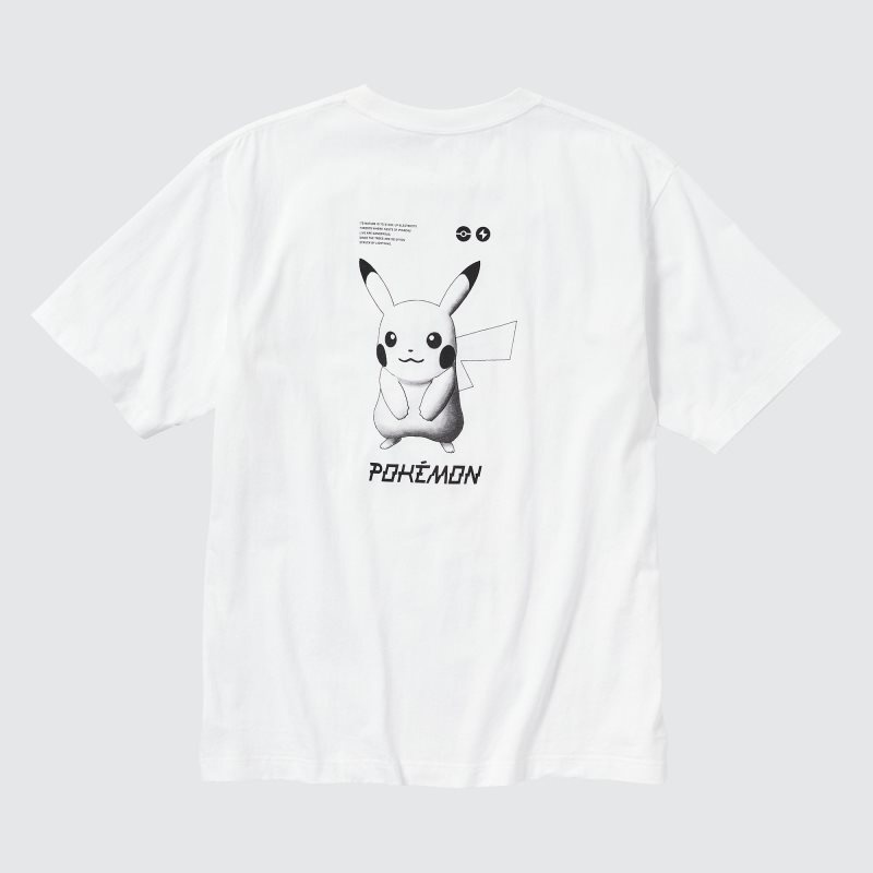 Uniqlo Pokémon Masters Ex Ut Oversized Short-sleeve Graphic T Shirts Herre Hvide | 1740005