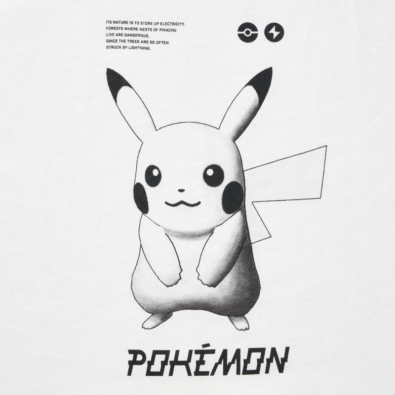 Uniqlo Pokémon Masters Ex Ut Oversized Short-sleeve Graphic T Shirts Herre Hvide | 1740005