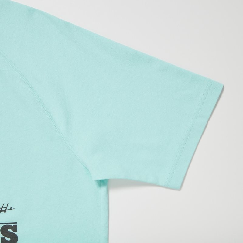 Uniqlo Retro Peanuts Ut Oversized Short-sleeve Graphic T Shirts Herre Blå | 354963