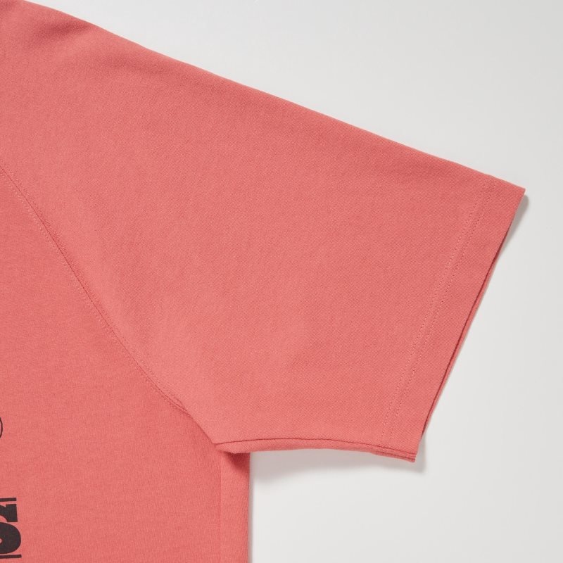 Uniqlo Retro Peanuts Ut Oversized Short-sleeve Graphic T Shirts Herre Orange | 5628144